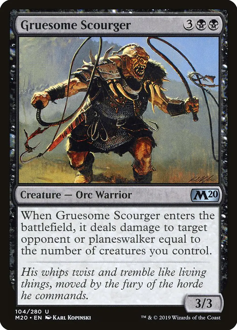 Gruesome Scourger 1