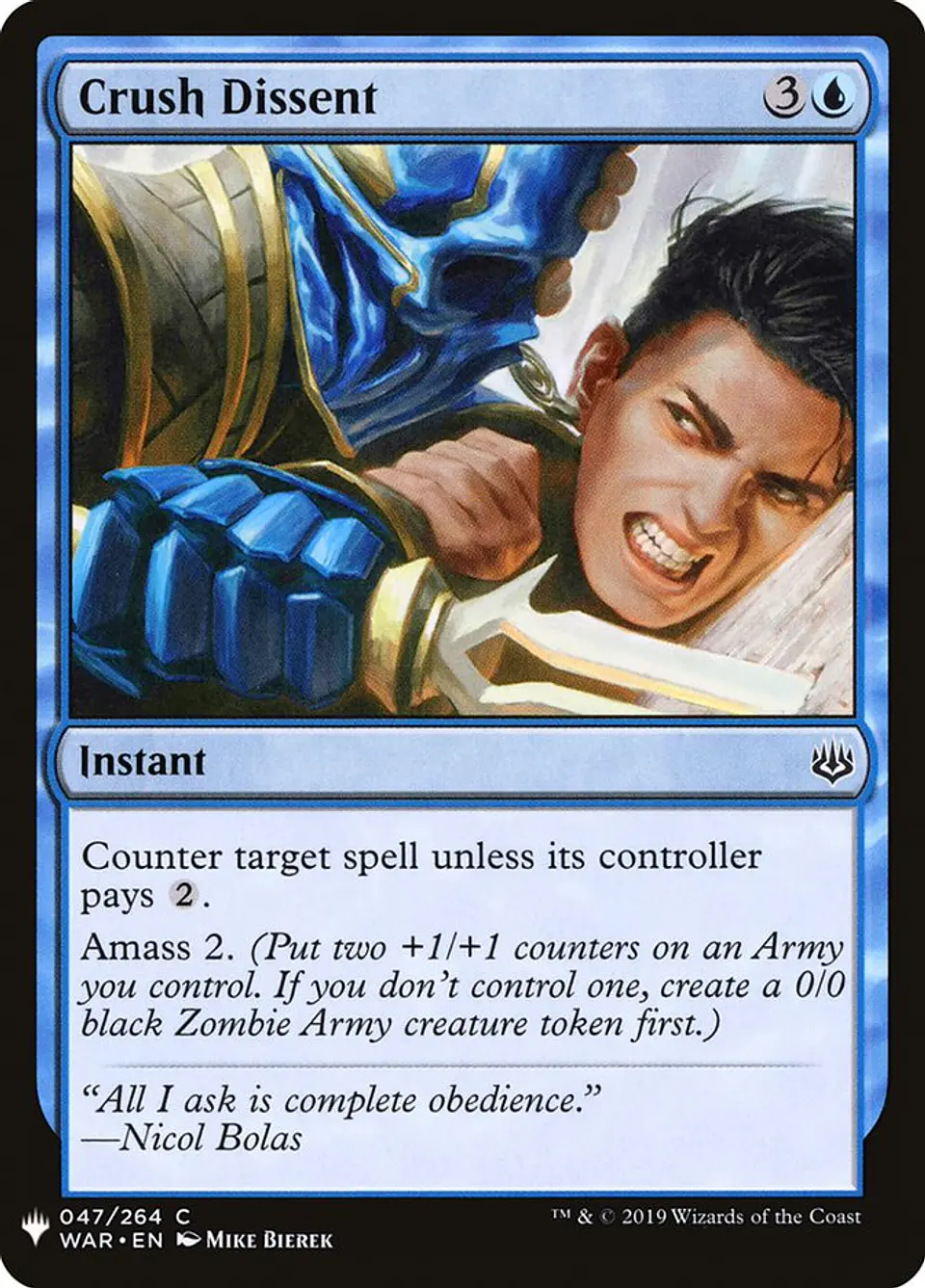 Crush Dissent (The List) 1