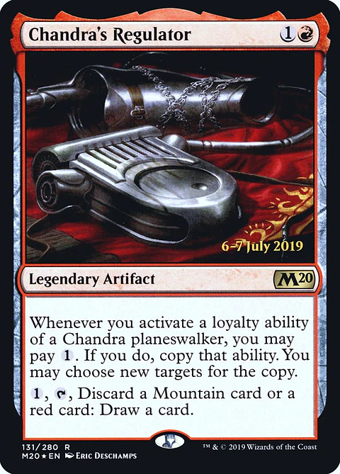 Chandra's Regulator (Pre-release)