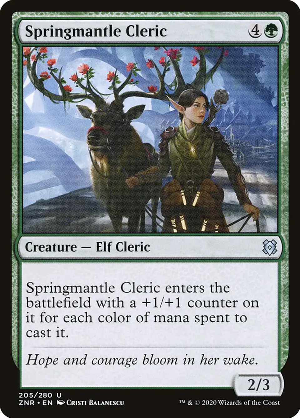 Springmantle Cleric 1