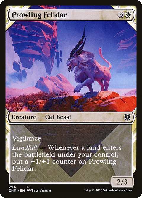 Prowling Felidar (Showcase)