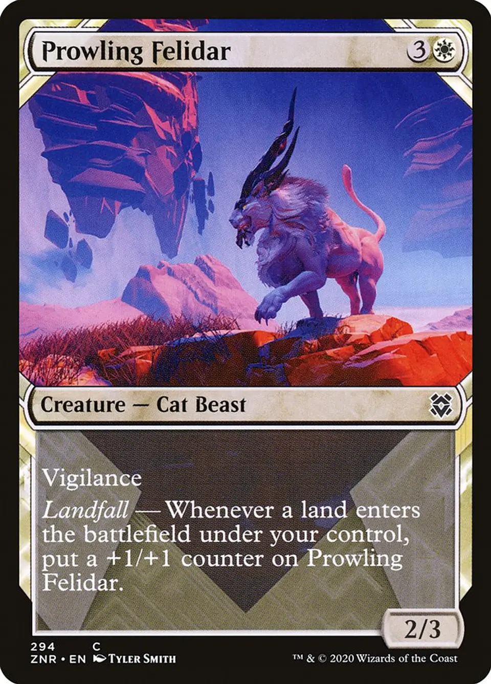 Prowling Felidar (Showcase) 1