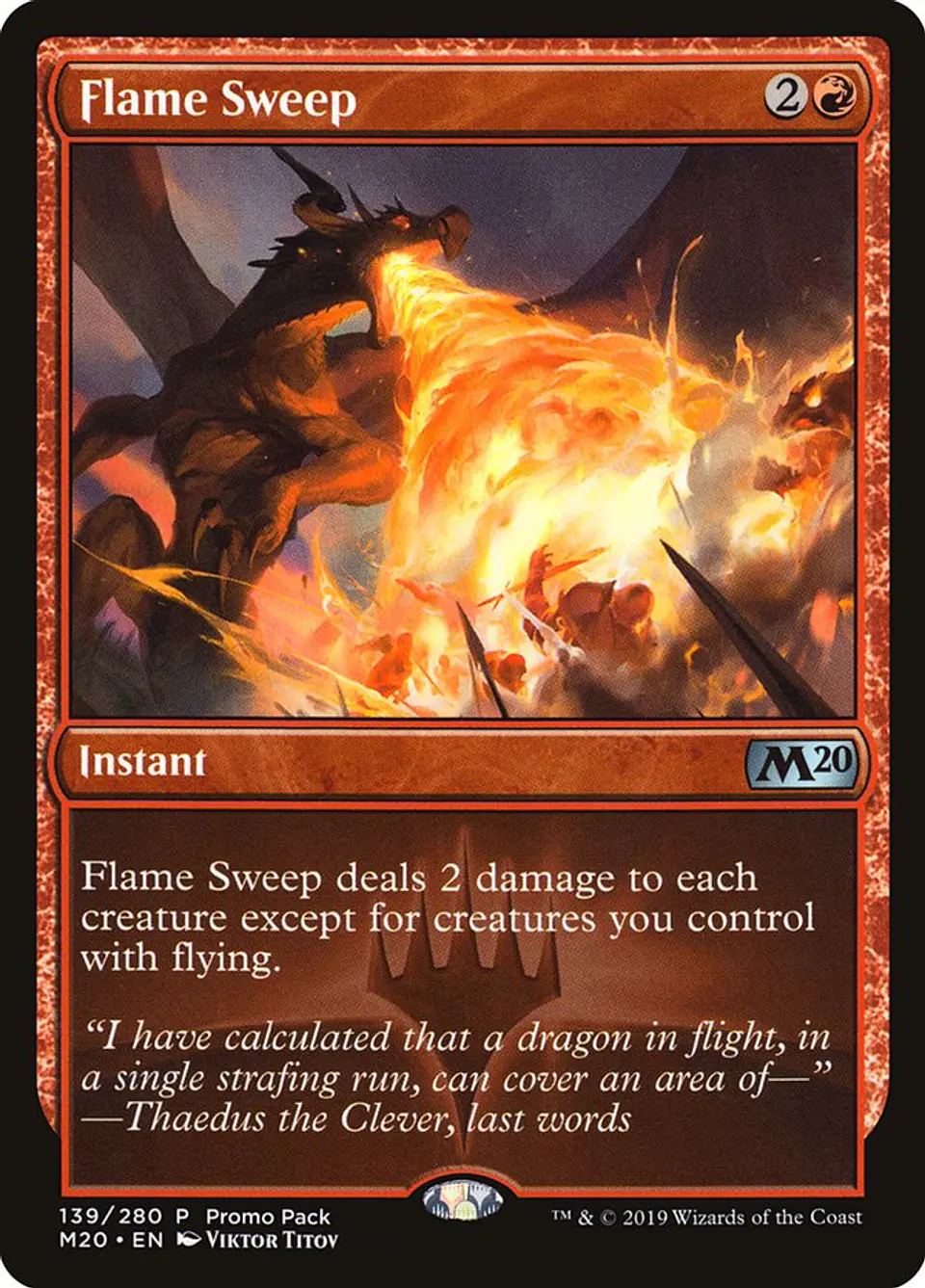 Flame Sweep (Promo Pack) 1