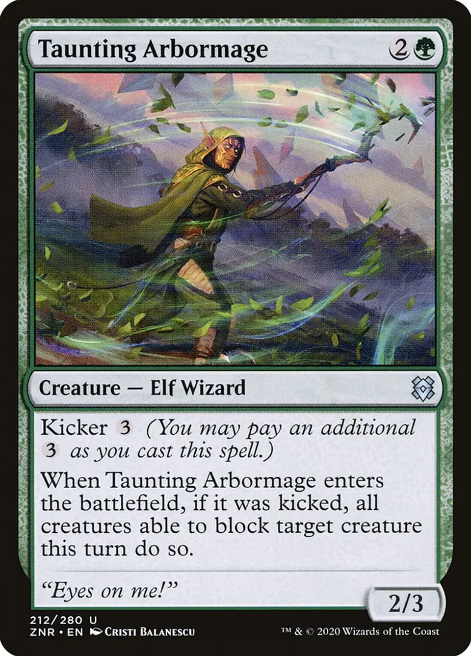 Taunting Arbormage 1