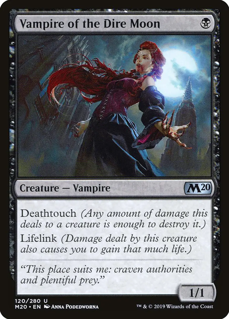 Vampire of the Dire Moon 1