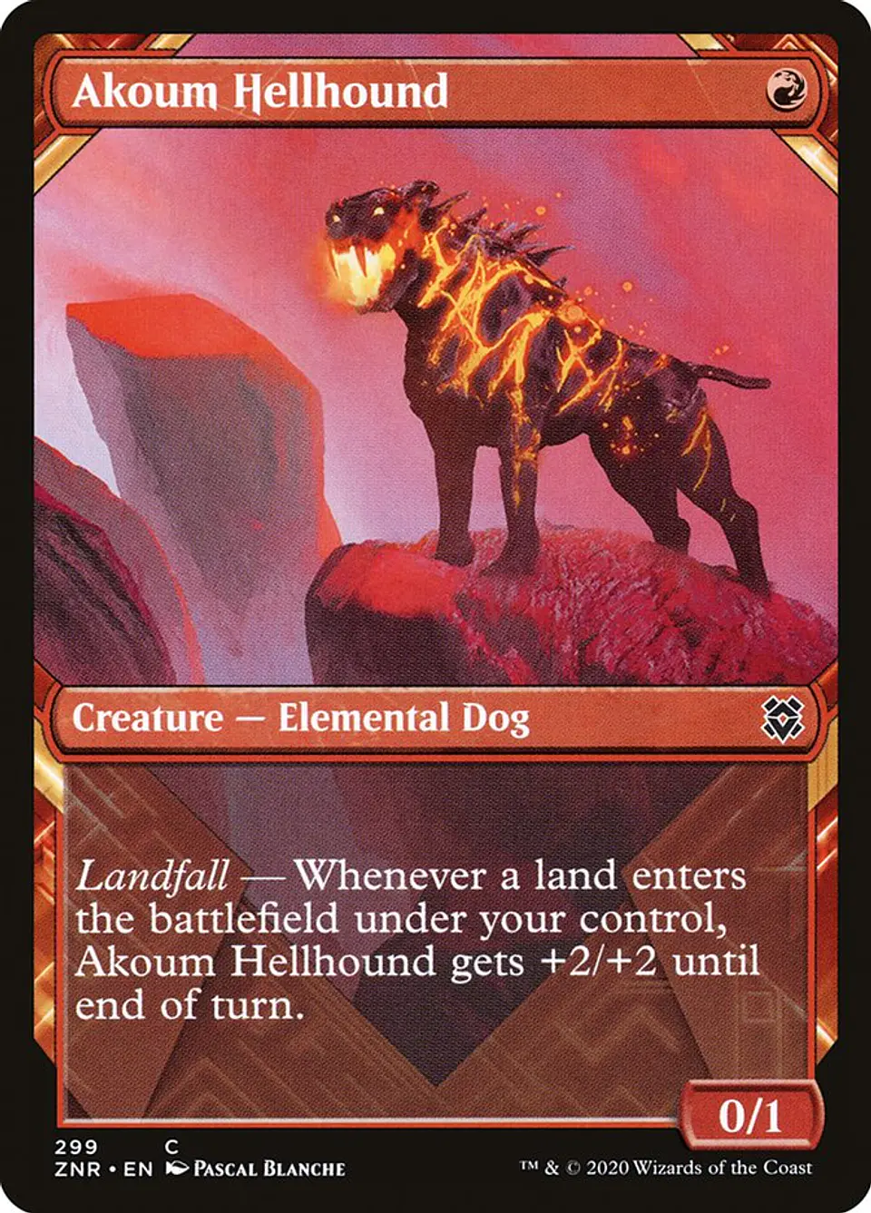 Akoum Hellhound (Showcase) 1
