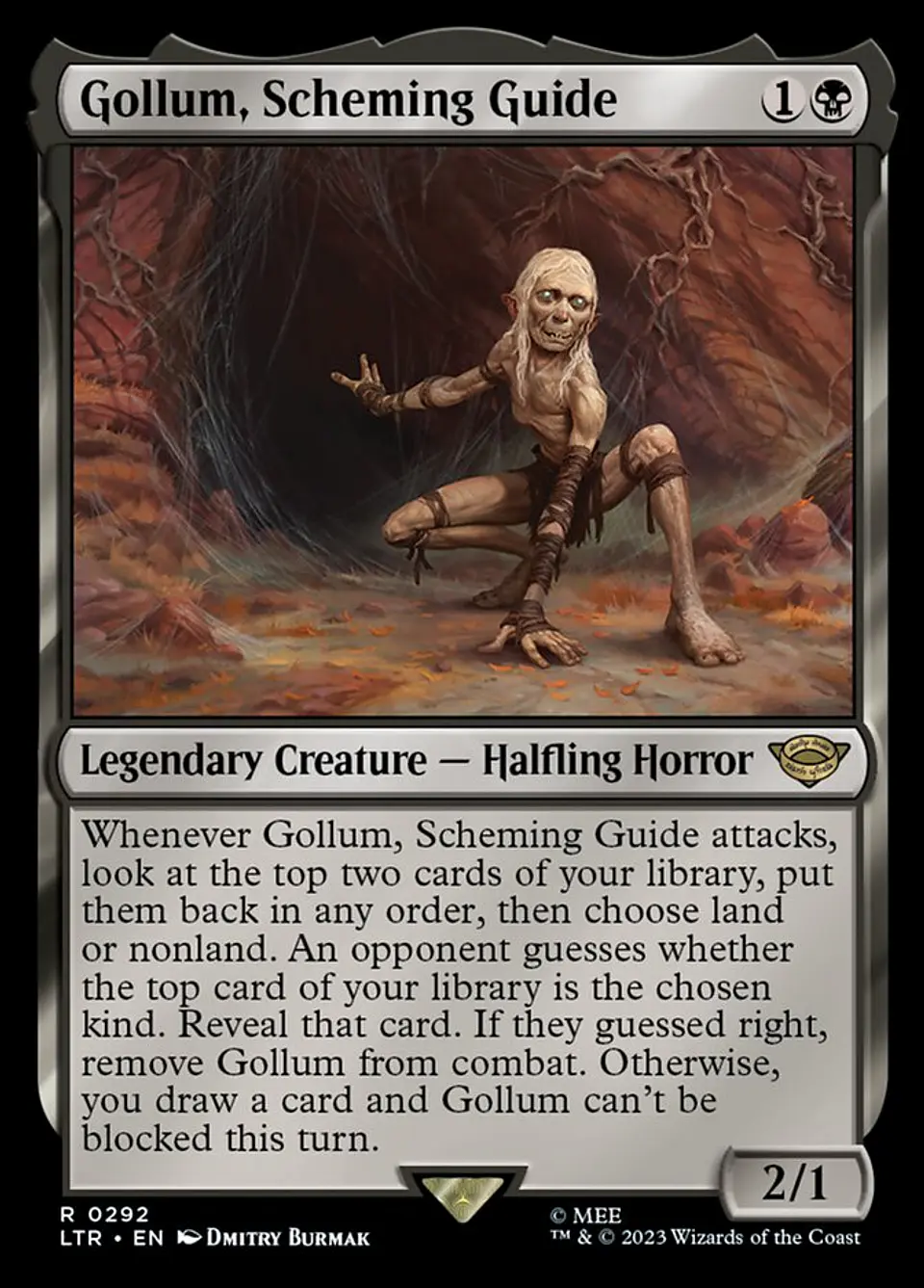 Gollum, Scheming Guide 1