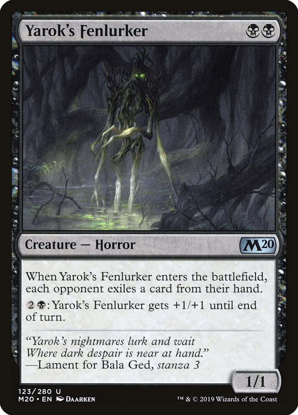 Yarok's Fenlurker 1