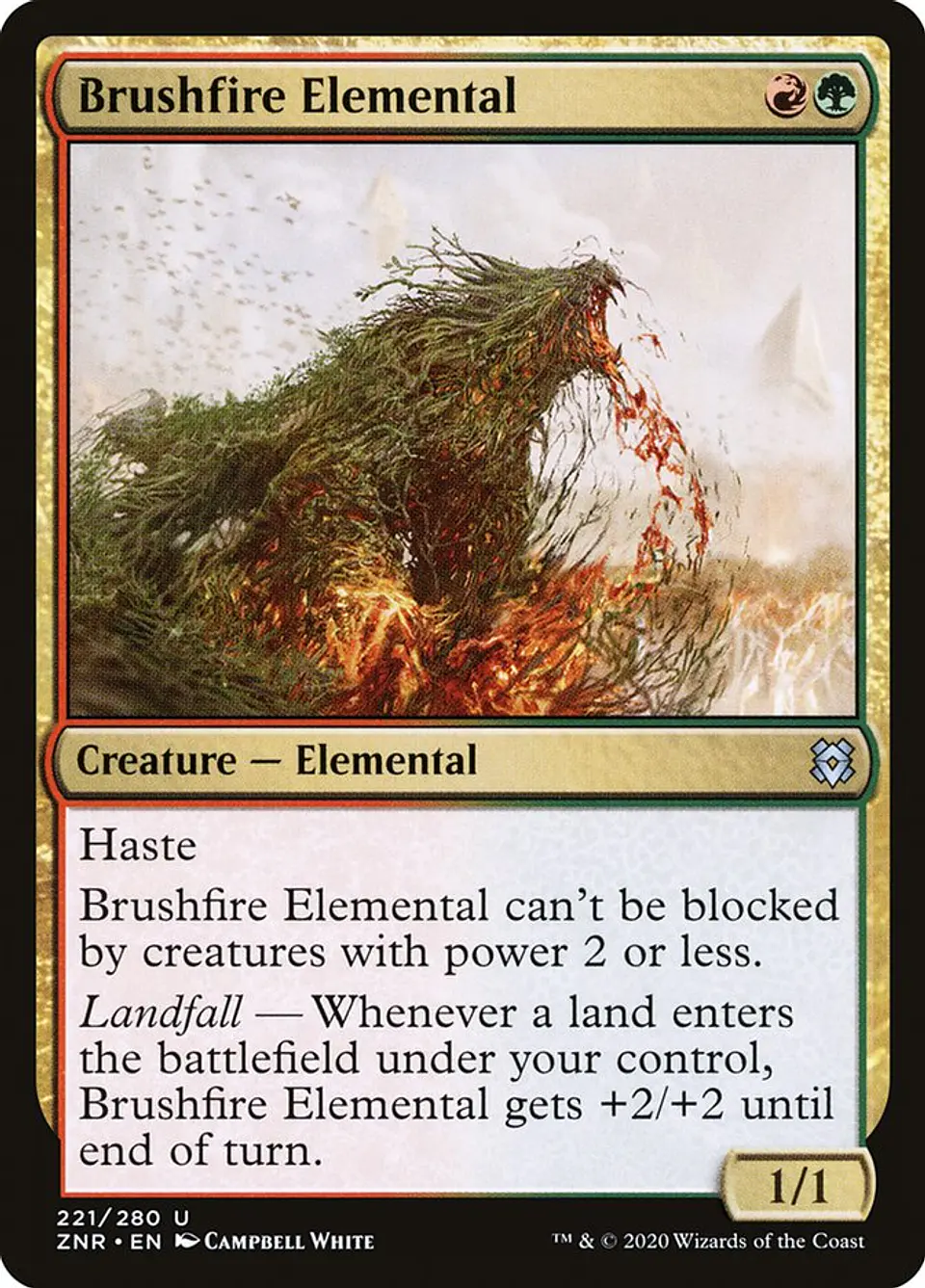 Brushfire Elemental 1