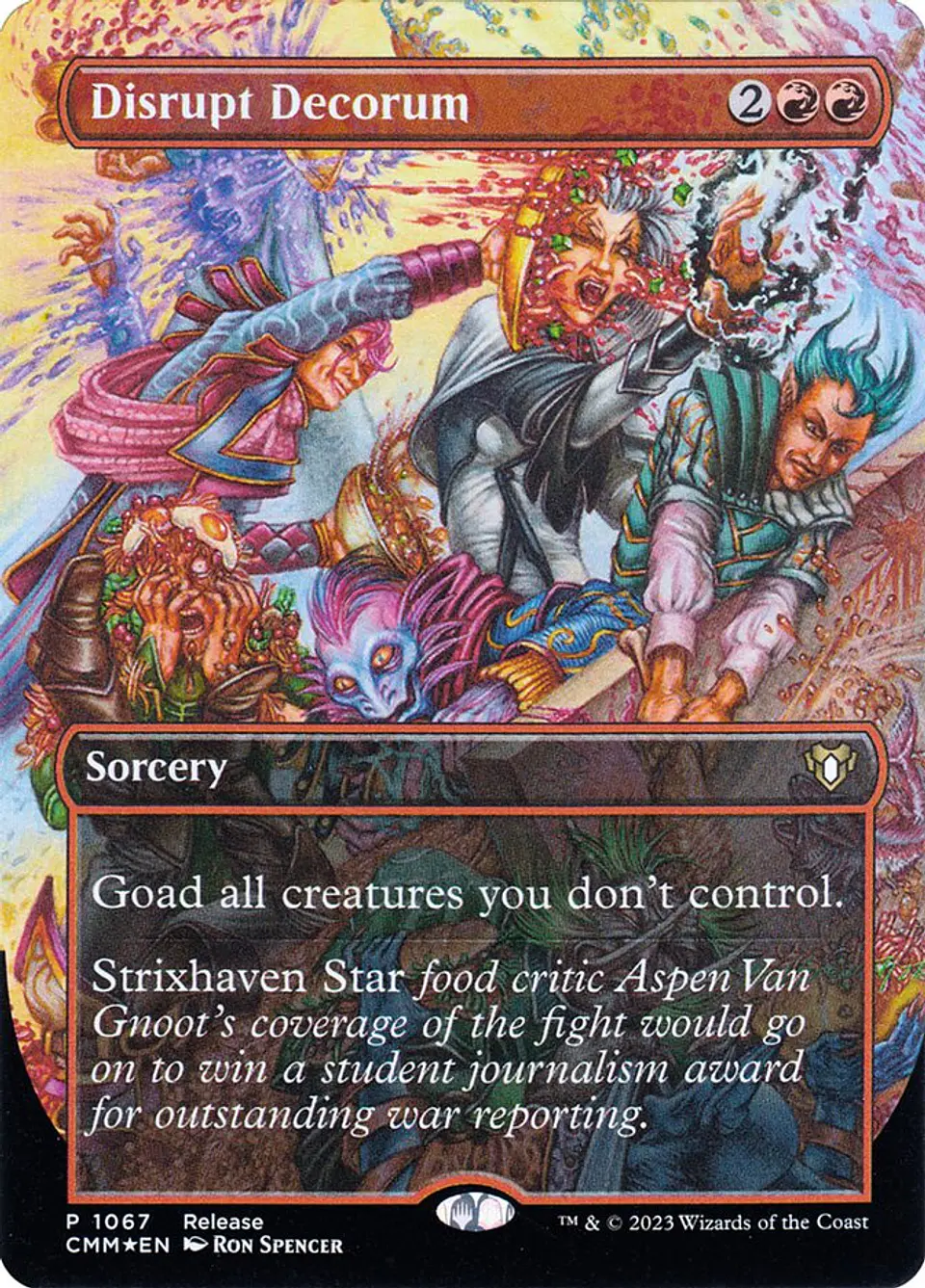 Disrupt Decorum (Borderless) 1