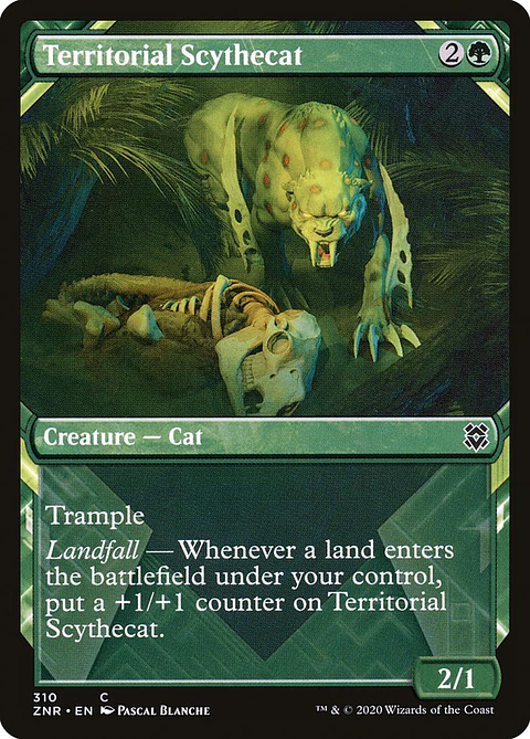 Territorial Scythecat (Showcase)