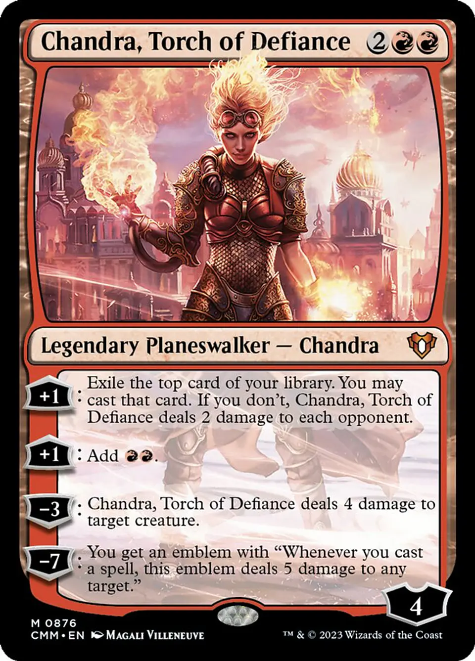 Chandra, Torch of Defiance 1