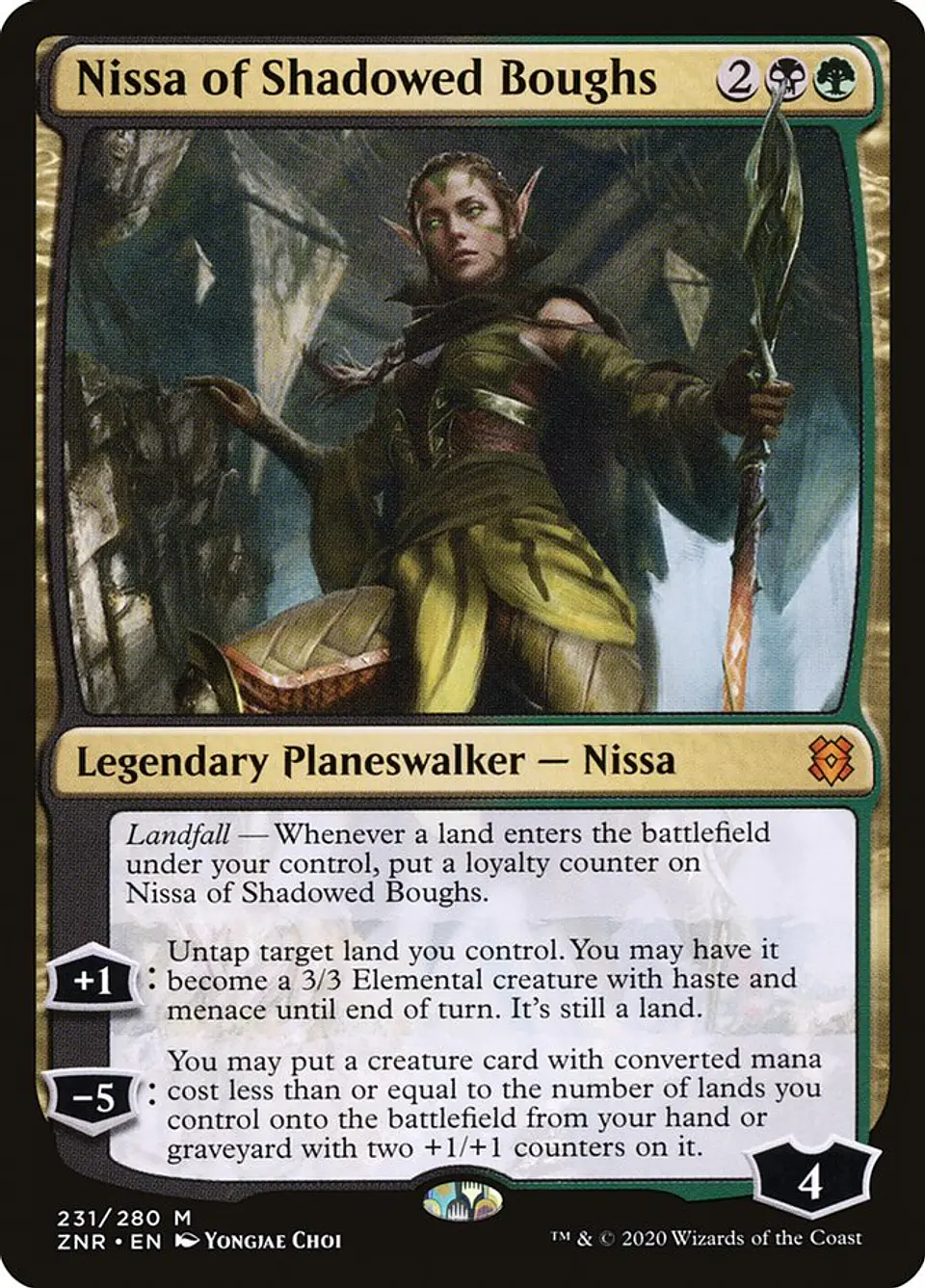 Nissa of Shadowed Boughs 1