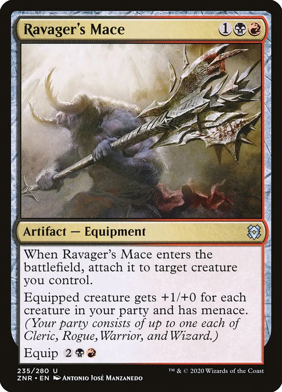 Ravager's Mace 1