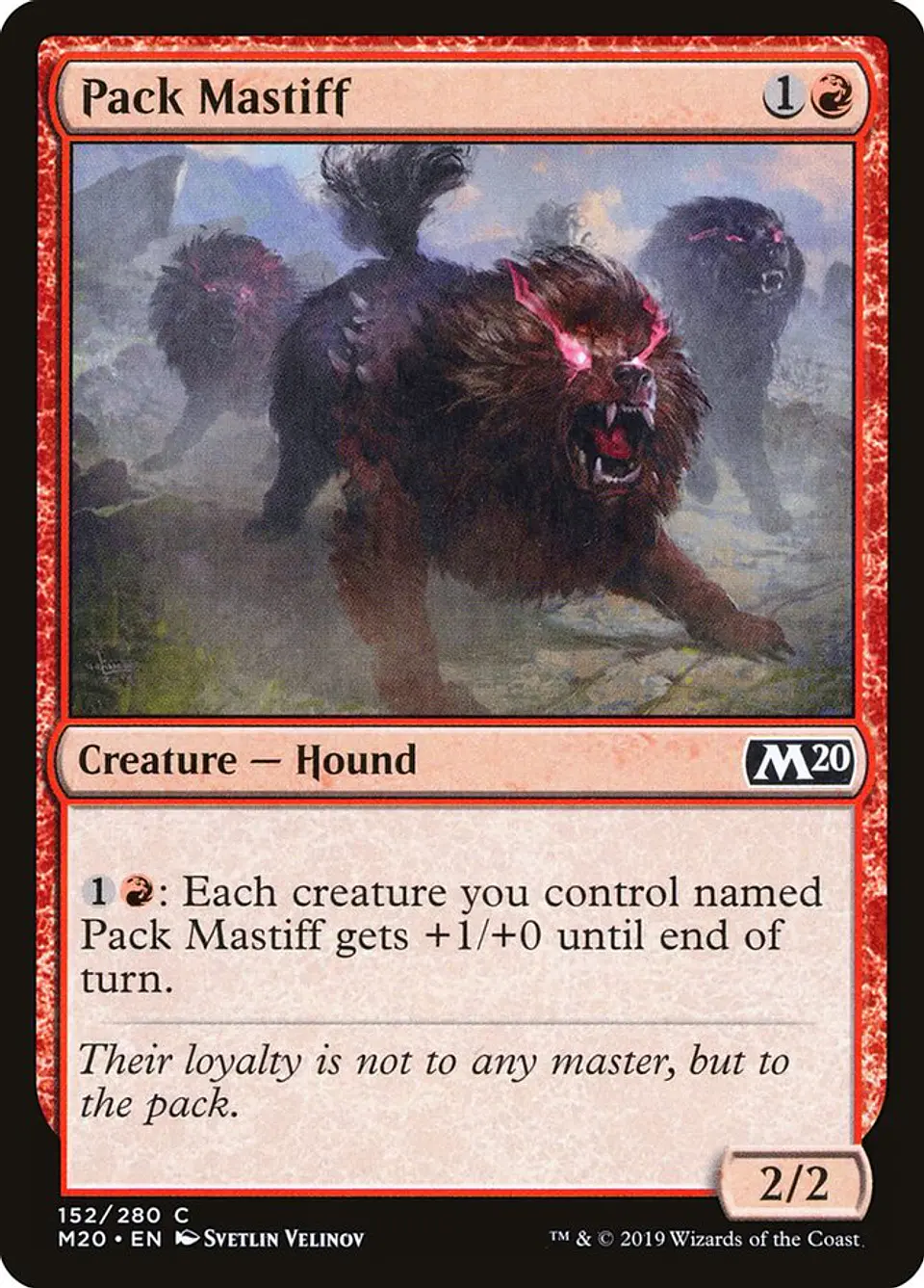 Pack Mastiff 1