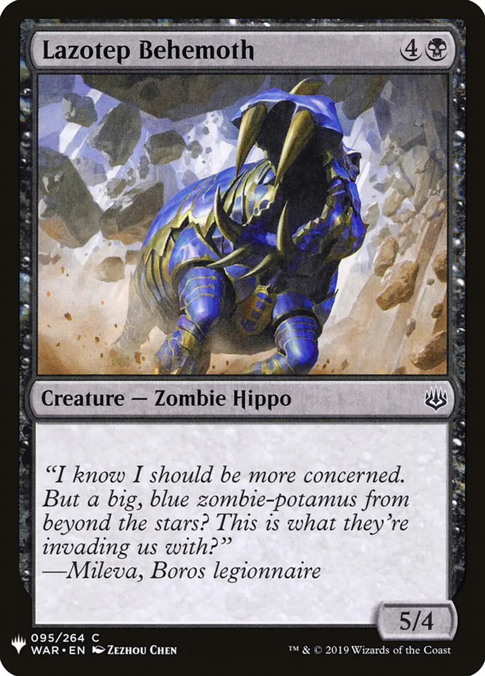 Lazotep Behemoth (The List) 1