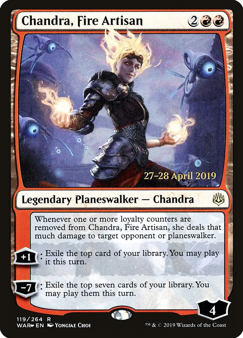 Chandra, Fire Artisan (Pre-release) 1