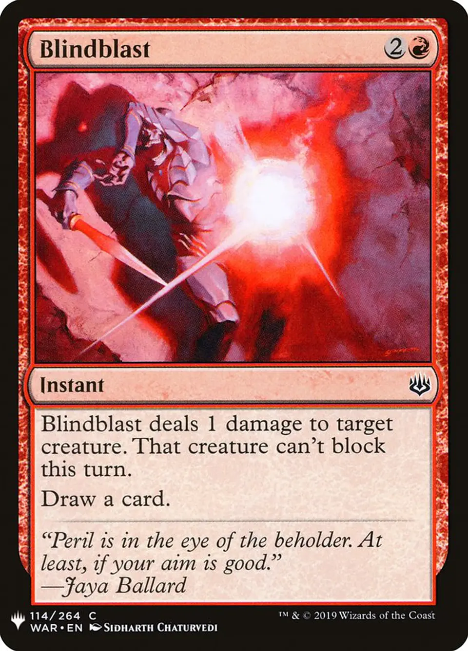 Blindblast (The List) 1