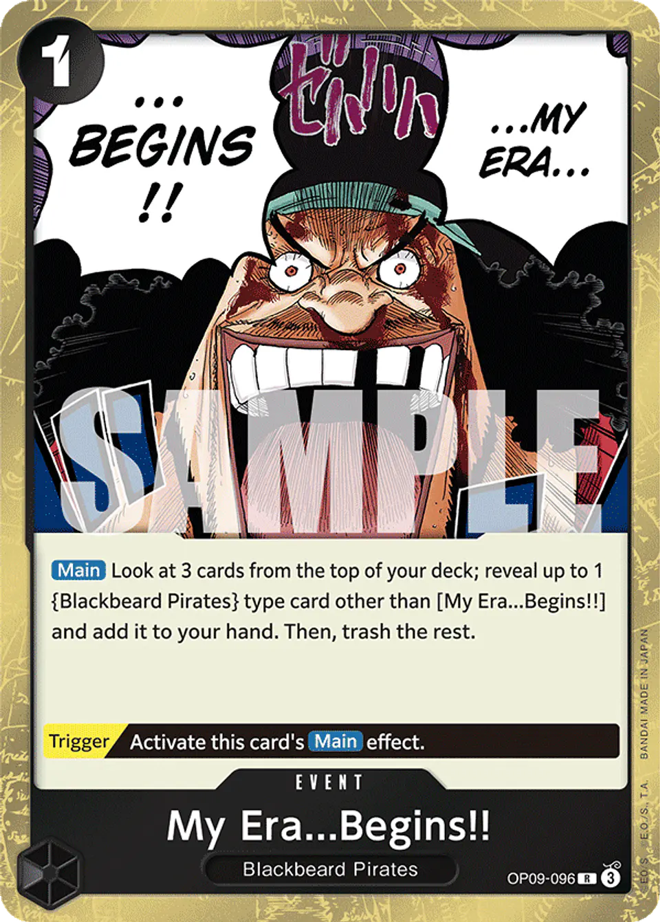 My Era...Begins!! 1
