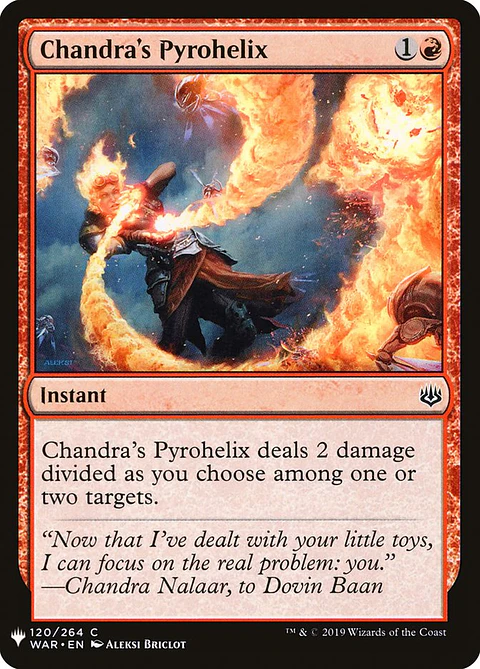 Chandra's Pyrohelix (The List)