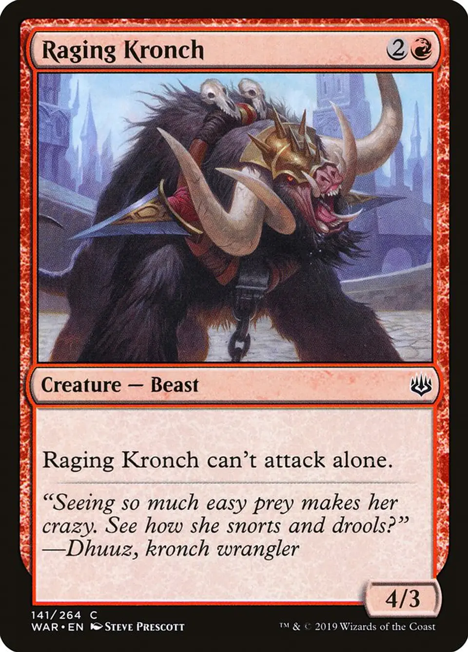 Raging Kronch 1