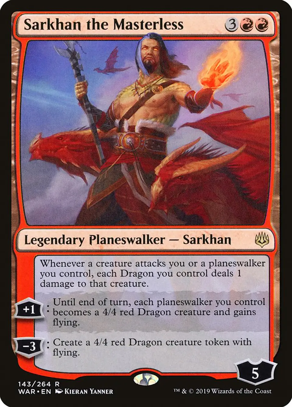 Sarkhan the Masterless 1
