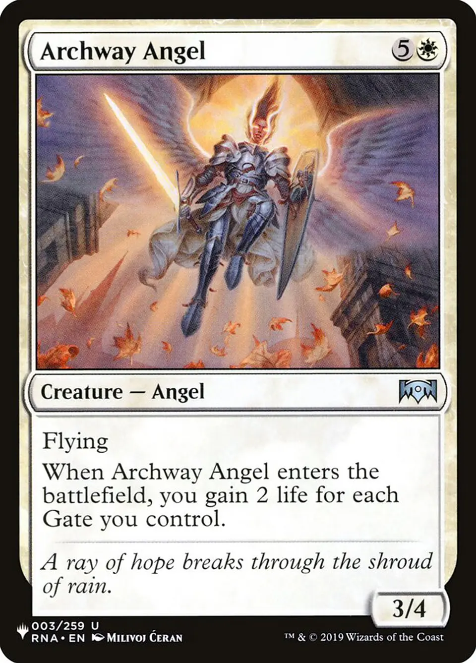 Archway Angel (The List) 1