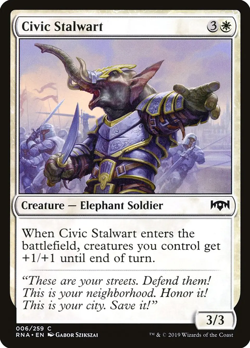 Civic Stalwart 1