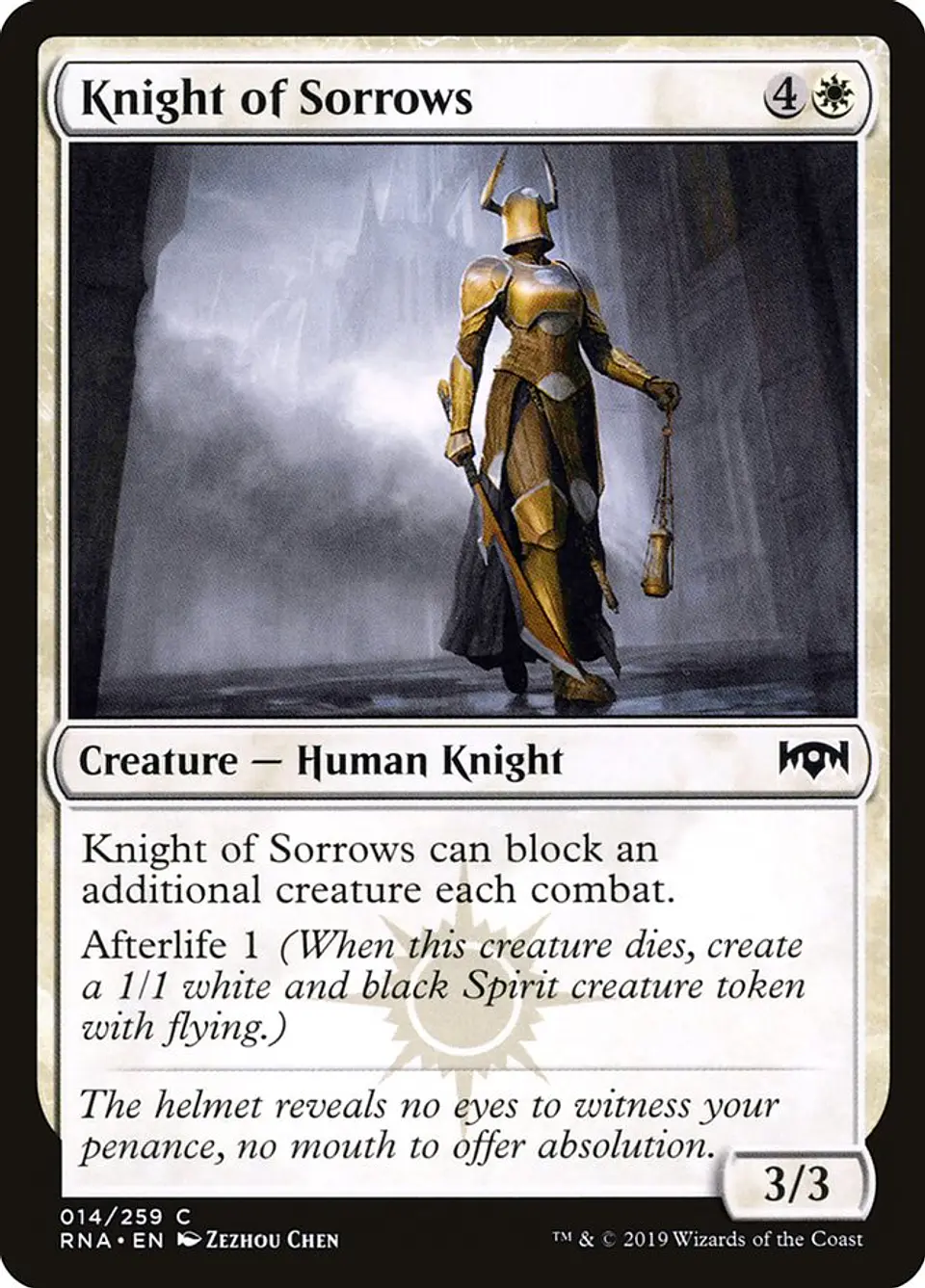 Knight of Sorrows 1