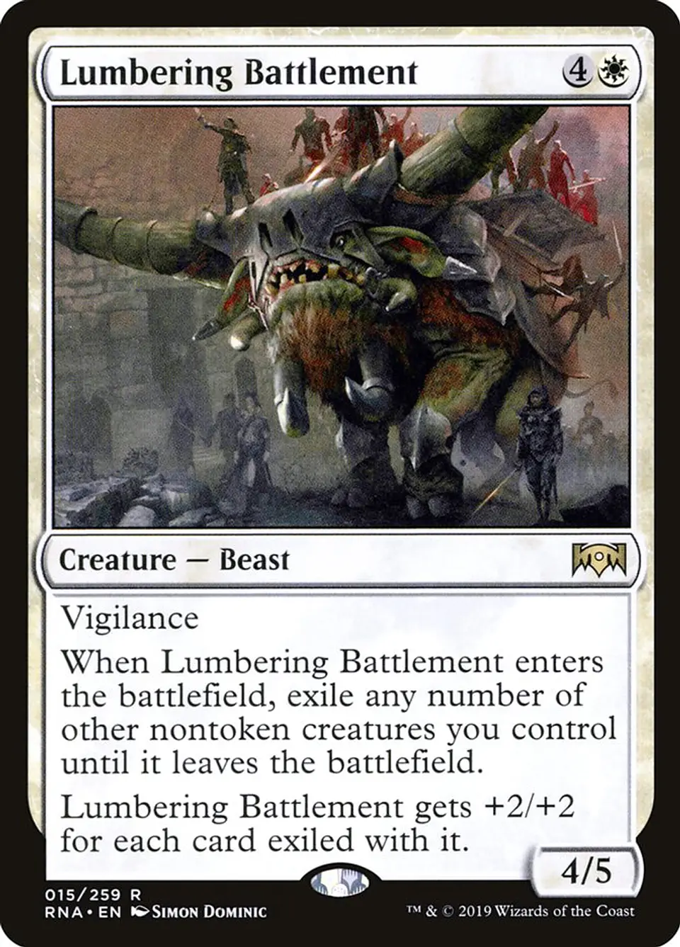 Lumbering Battlement 1