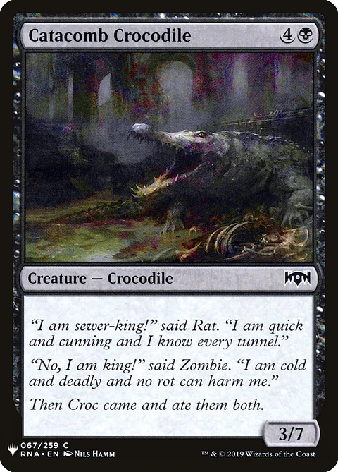 Catacomb Crocodile (The List)