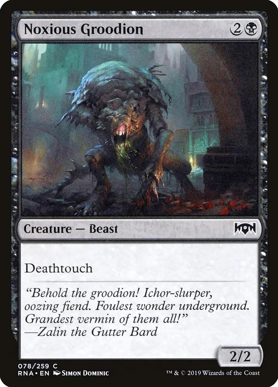 Noxious Groodion 1