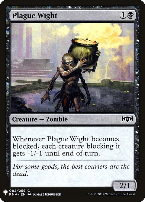 Plague Wight (The List)