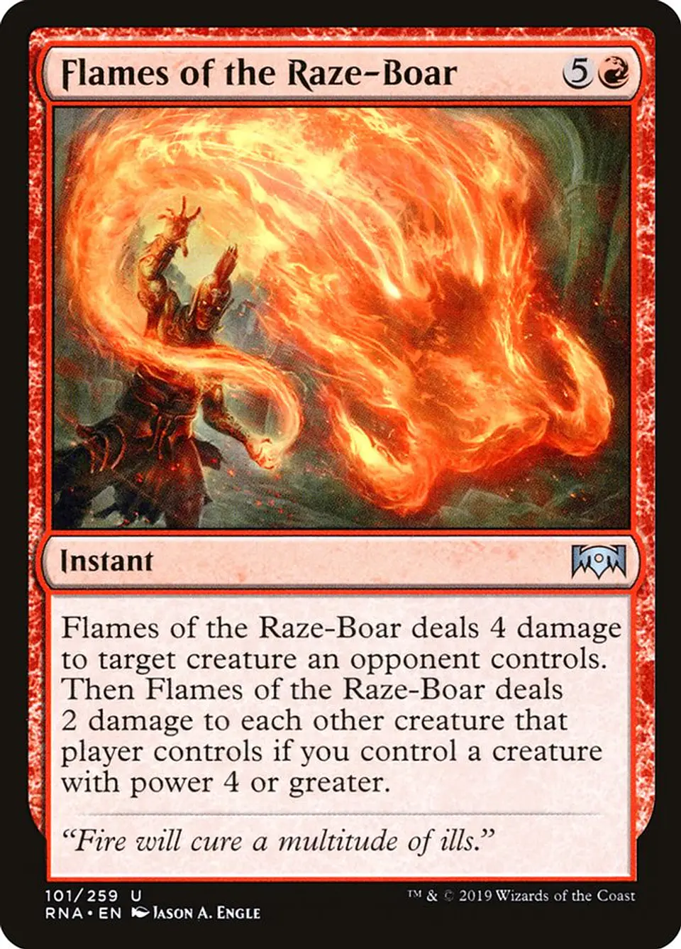 Flames of the Raze-Boar 1