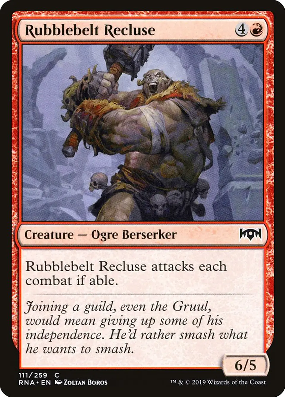 Rubblebelt Recluse 1