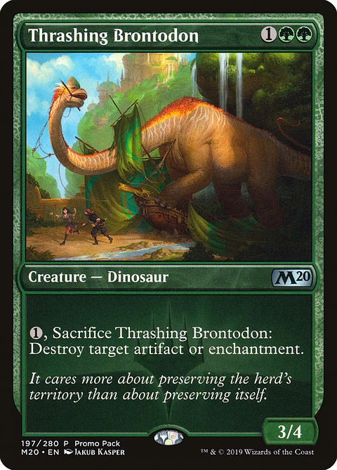 Thrashing Brontodon (Promo Pack)