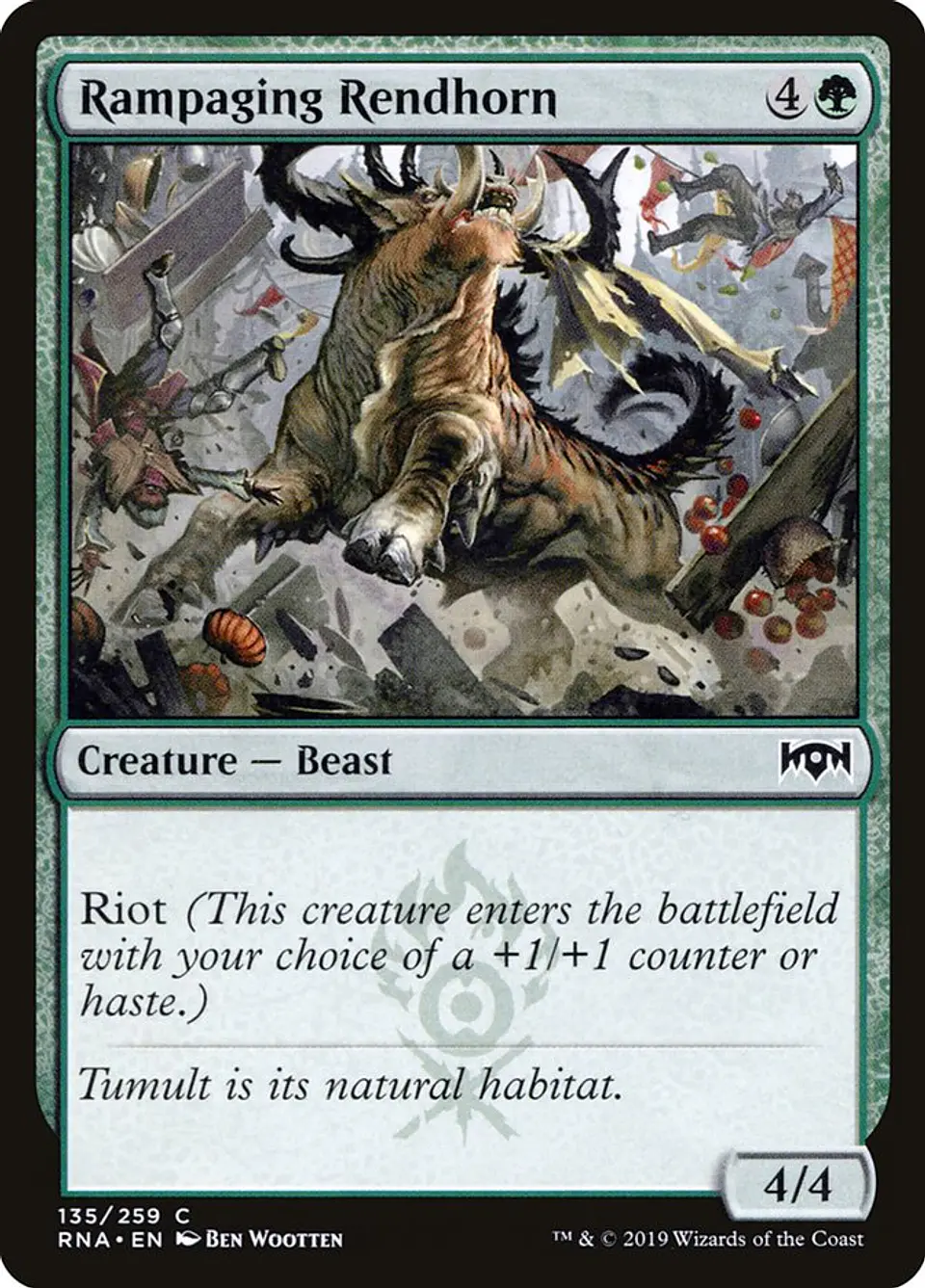 Rampaging Rendhorn 1