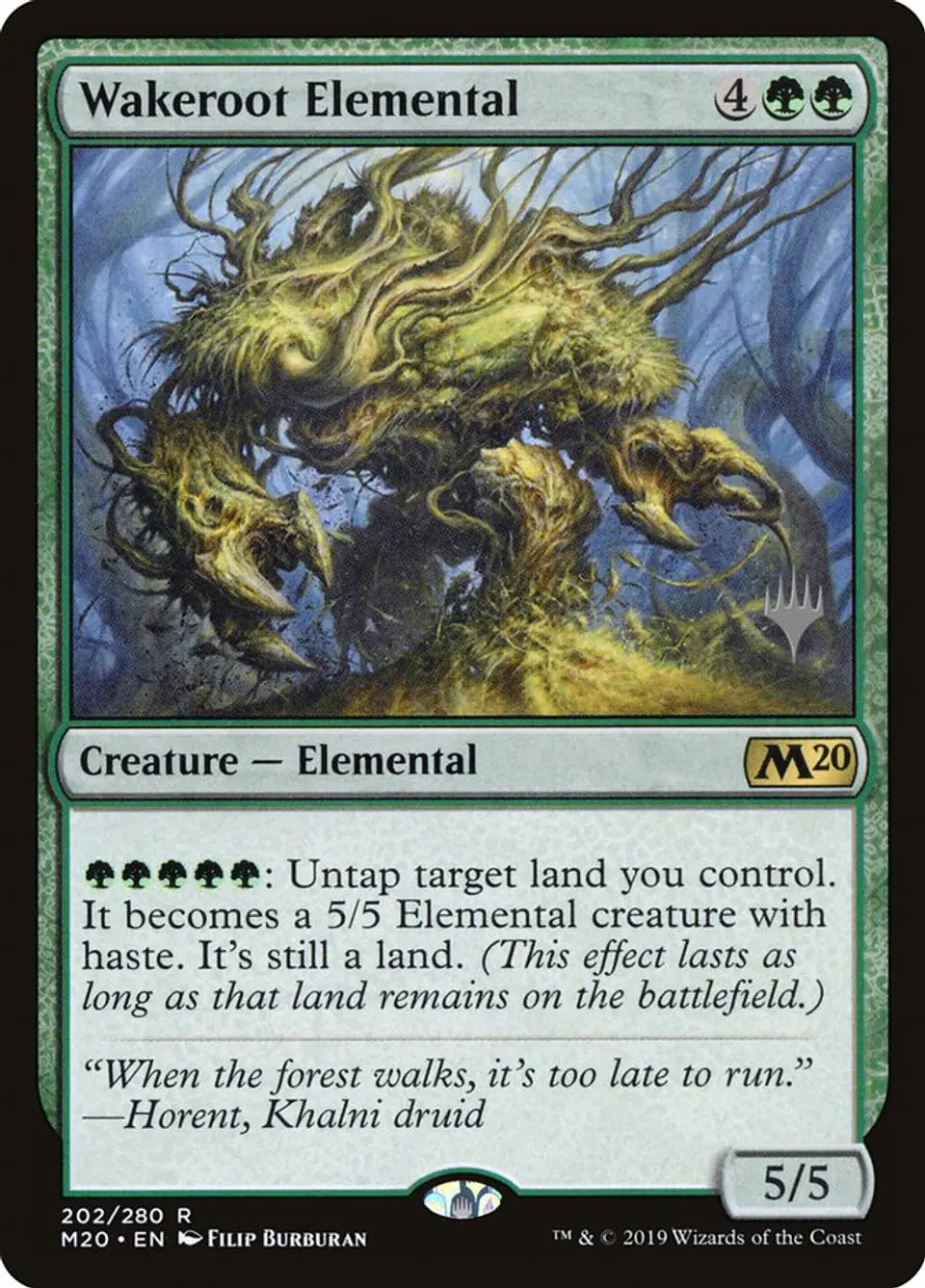 Wakeroot Elemental (Promo Pack) 1