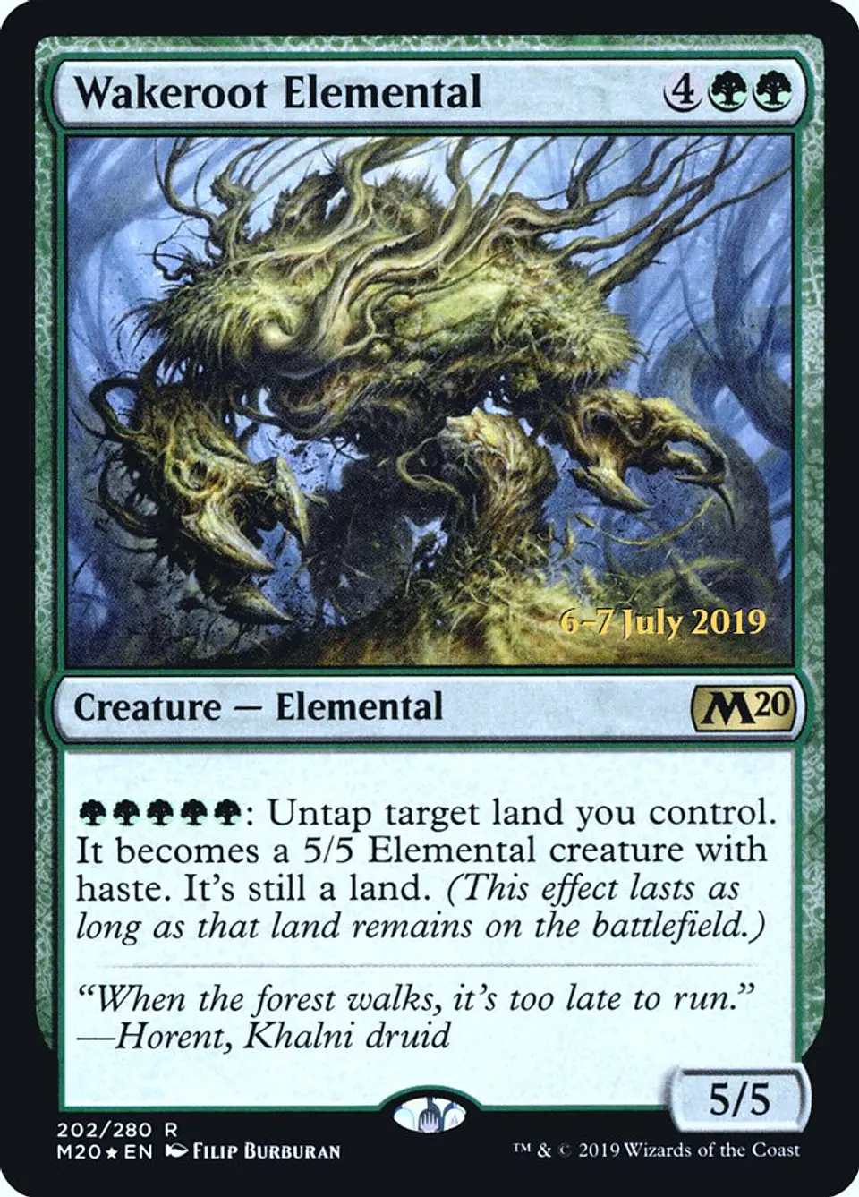 Wakeroot Elemental (Pre-release) 1
