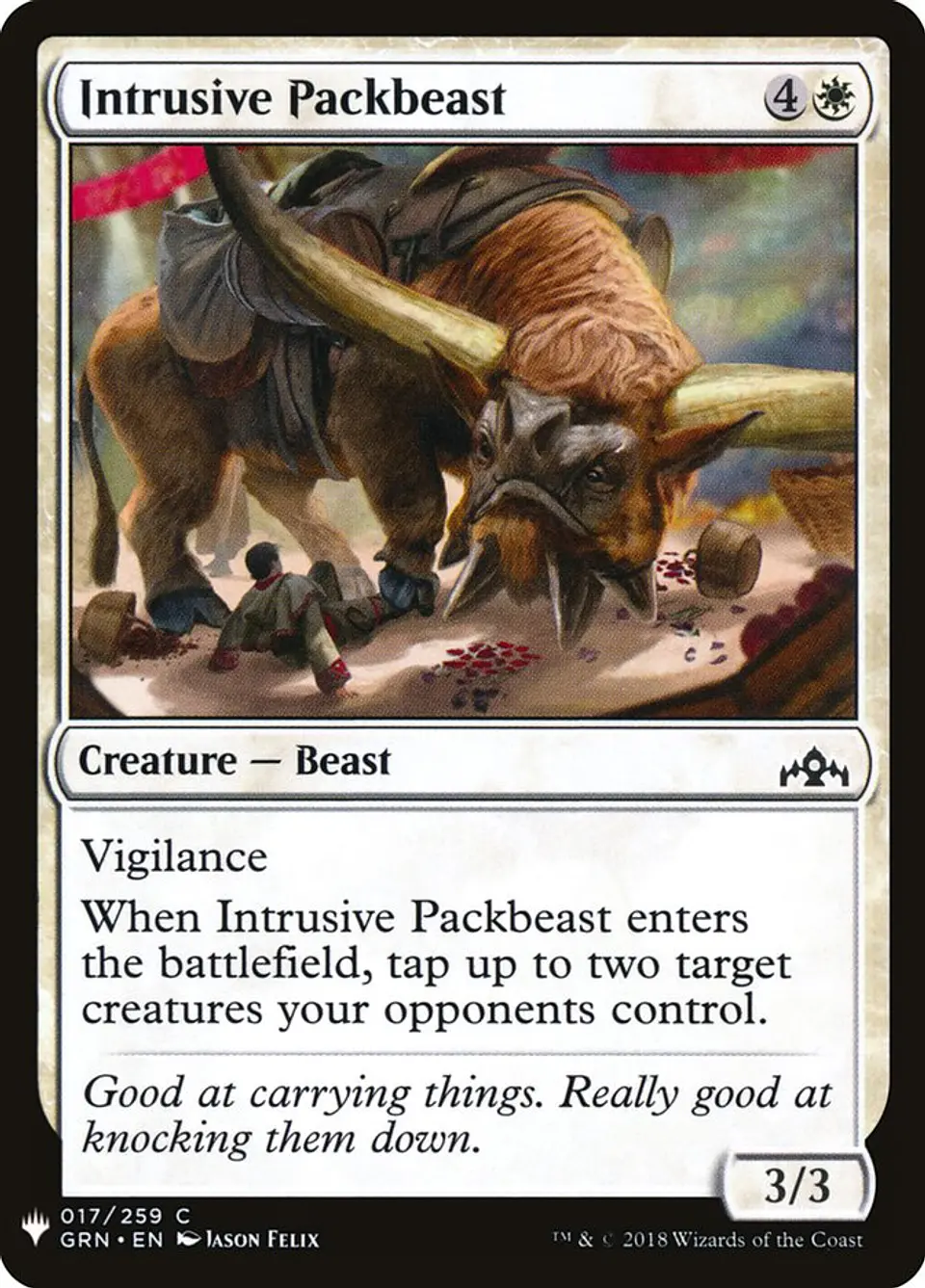 Intrusive Packbeast (The List) 1