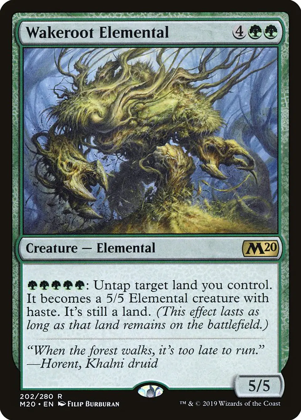 Wakeroot Elemental 1
