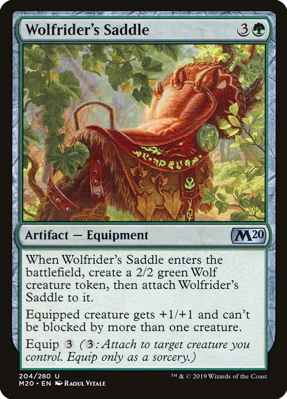Wolfrider's Saddle 1