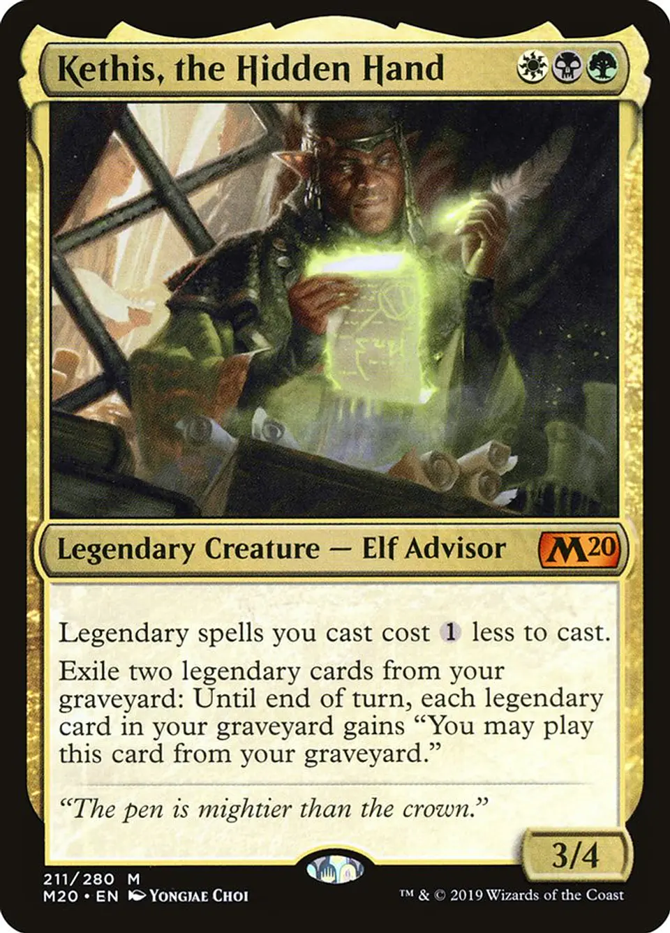 Kethis, the Hidden Hand 1