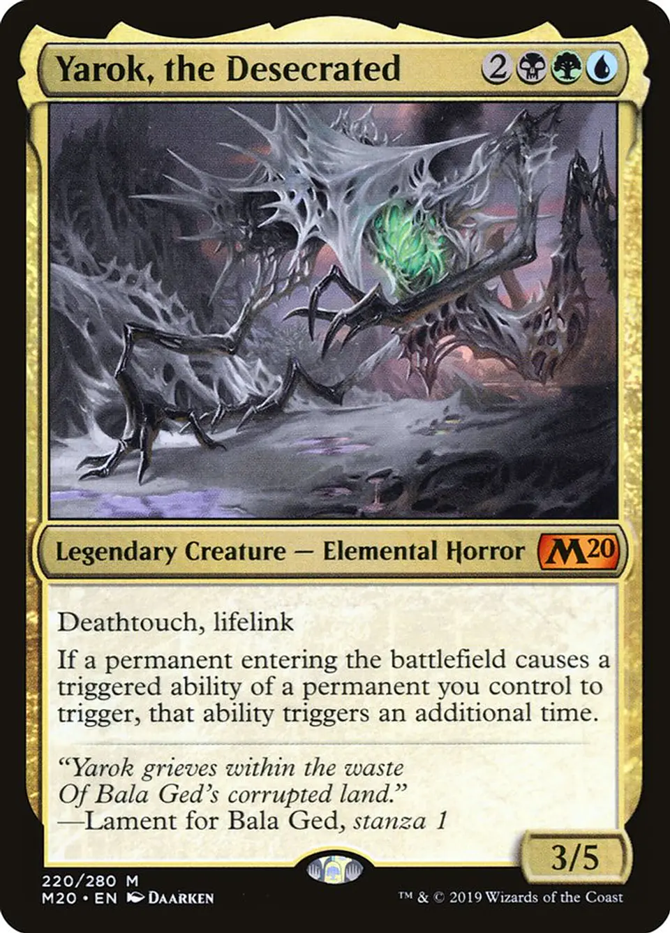 Yarok, the Desecrated 1