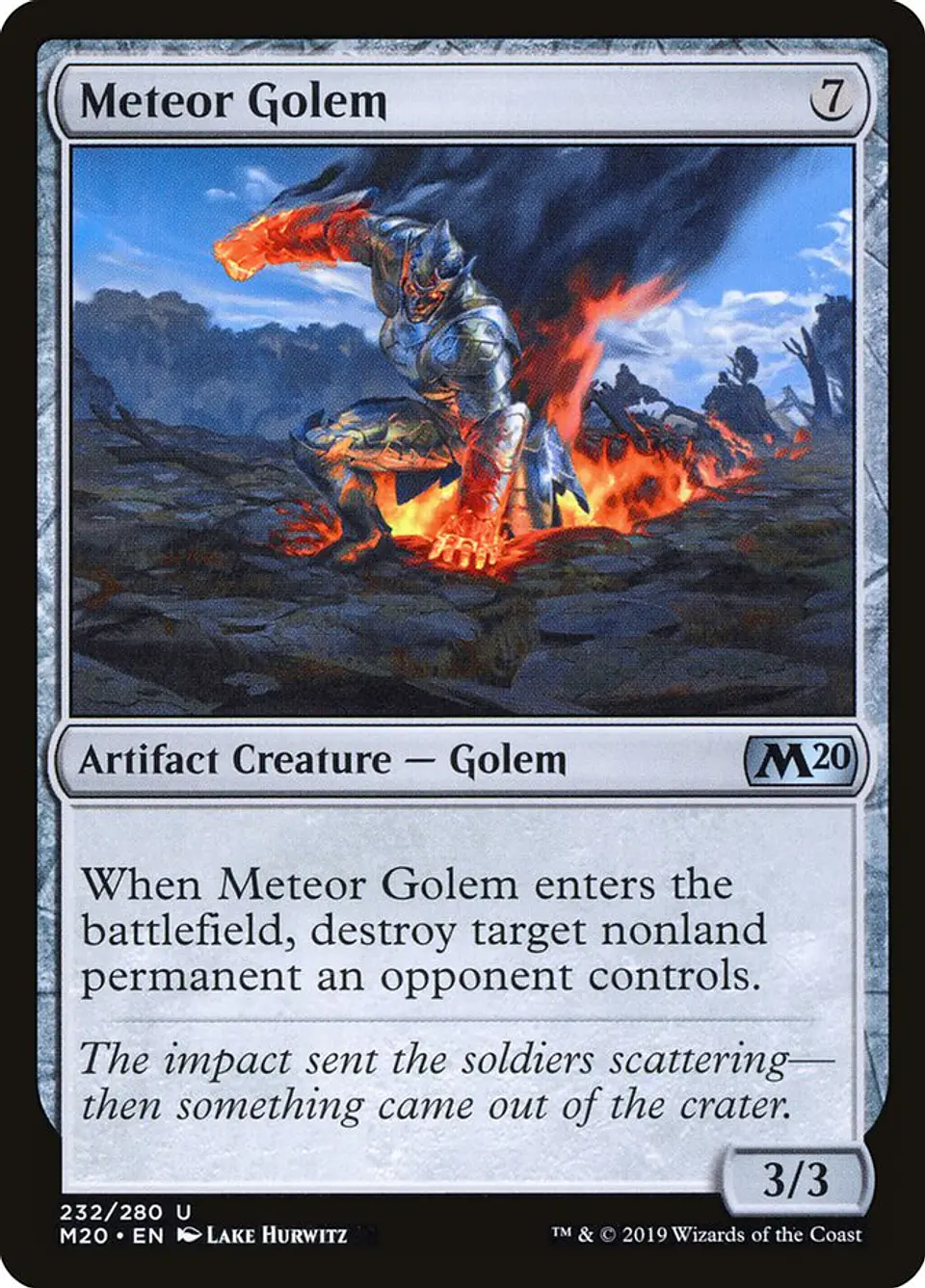Meteor Golem 1