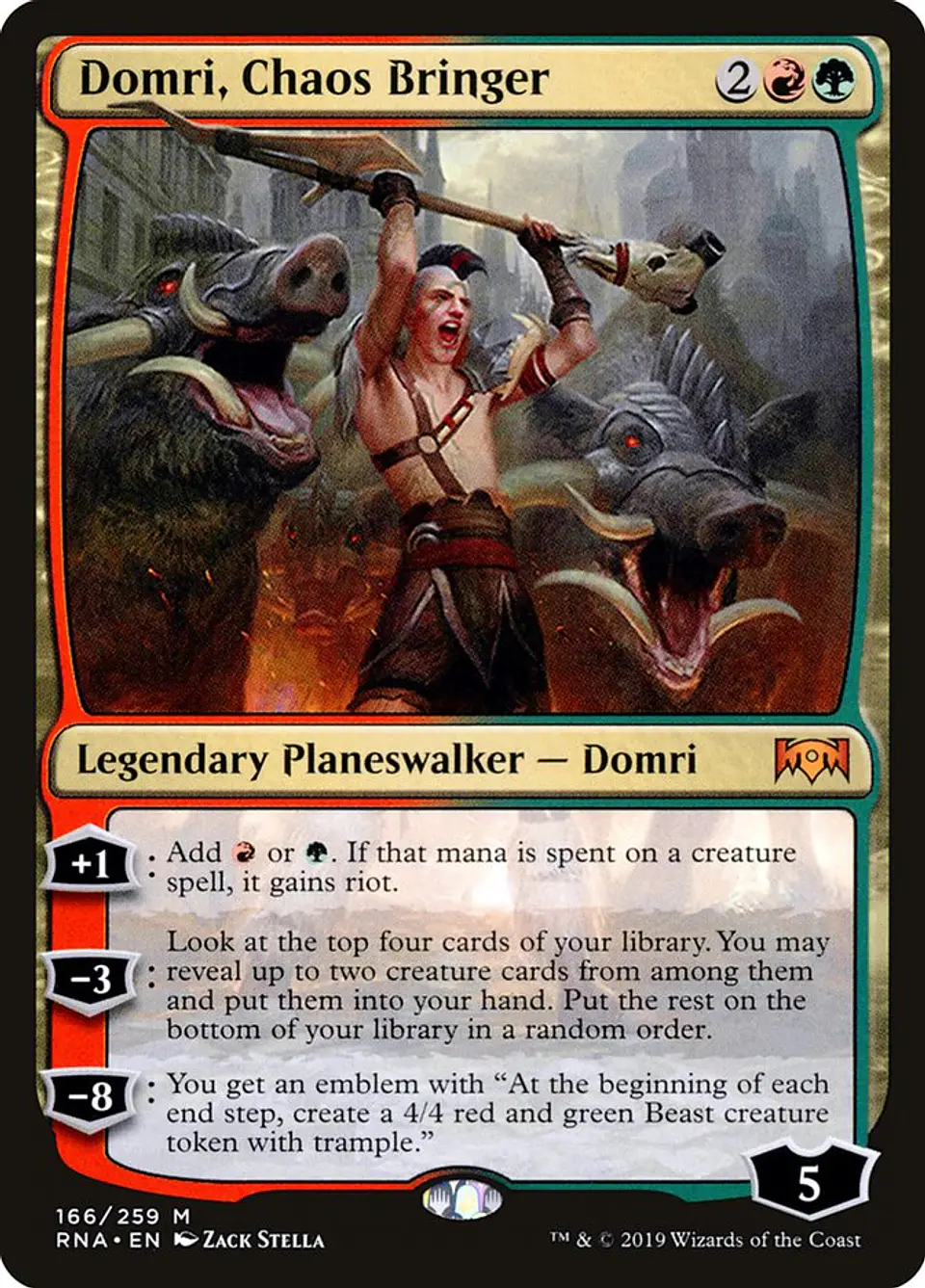 Domri, Chaos Bringer 1