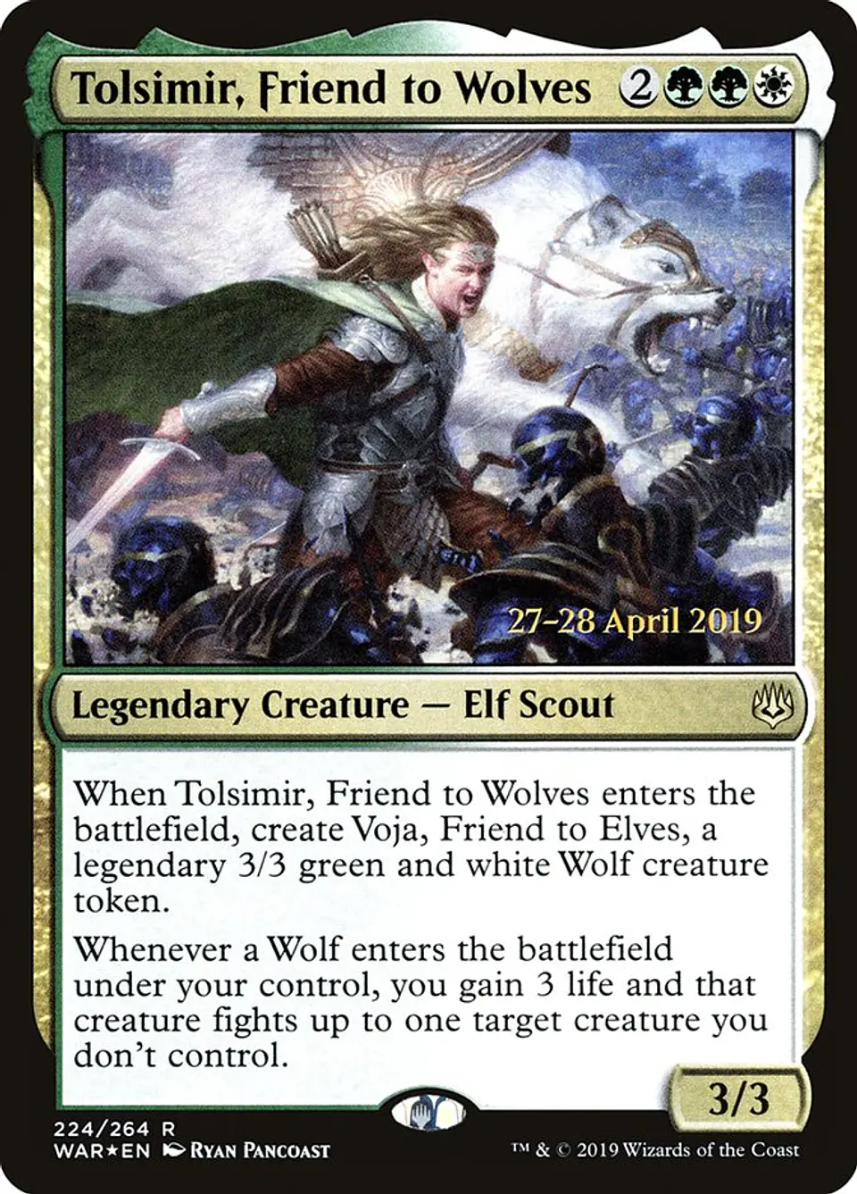 Tolsimir, Friend to Wolves (Pre-release) 1
