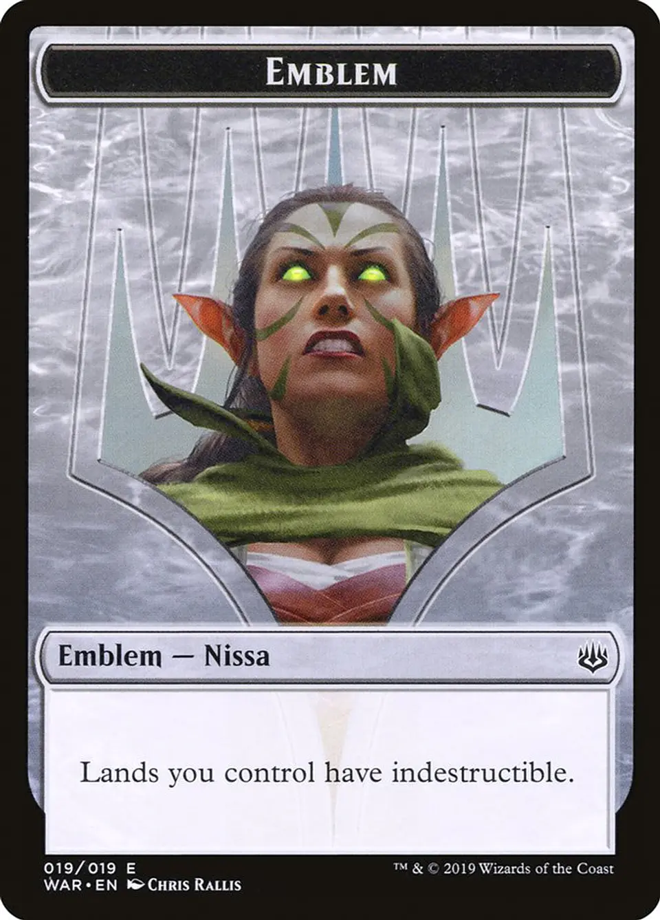 Nissa, Who Shakes the World Emblem 1