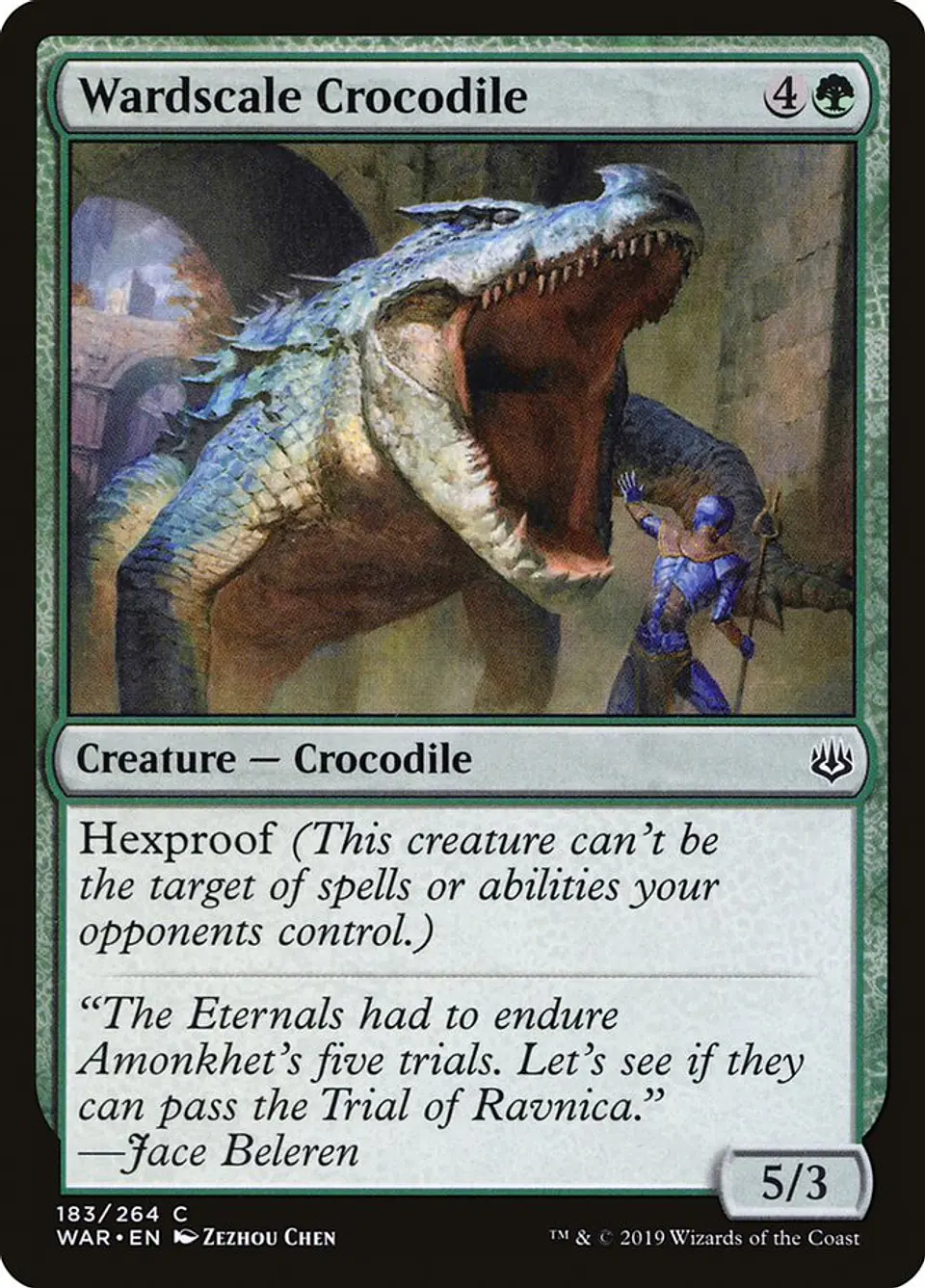 Wardscale Crocodile 1