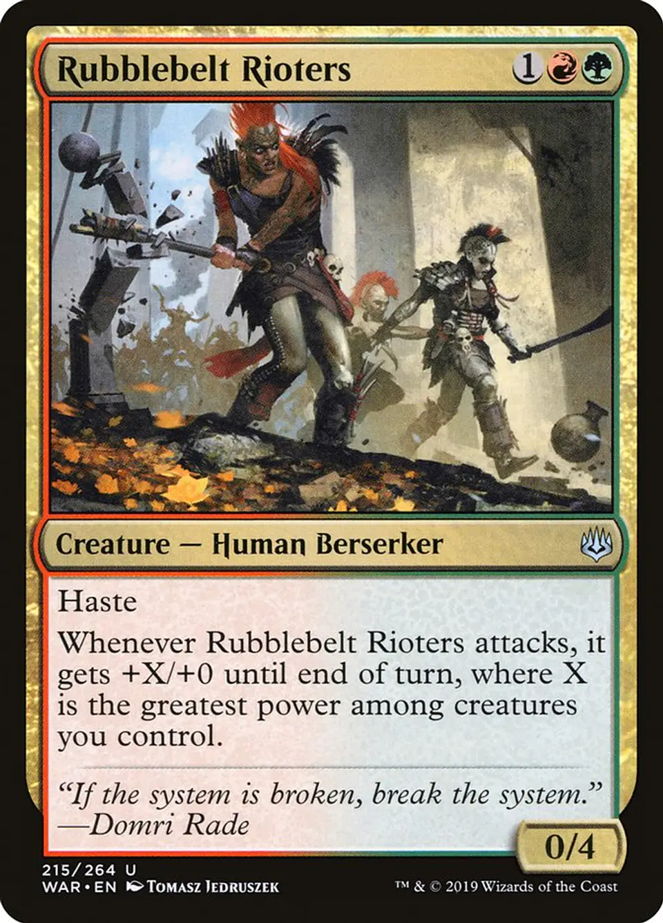 Rubblebelt Rioters 1